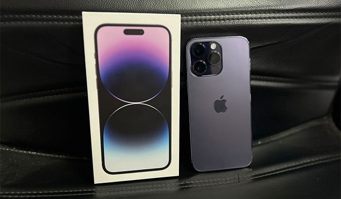 Hình ảnh iPhone 14 Pro Max tại hệ thống cửa hàng 007WIN