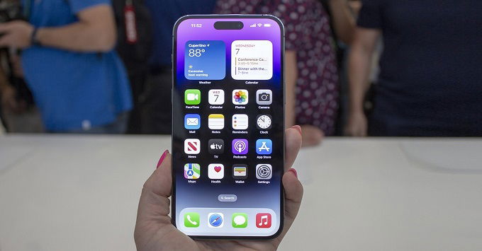 Màn hình iPhone 14 Pro mang đến trải nghiệm tốt hơn cho người dùng 