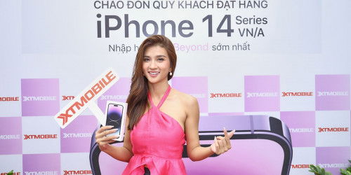 Diễn viên Kim Tuyến lựa chọn iPhone 14 Pro Max phiên bản màu tím siêu đẹp tại 007WIN