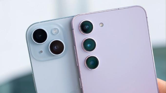 Hệ thống camera trên iPhone 15 và Galaxy S23