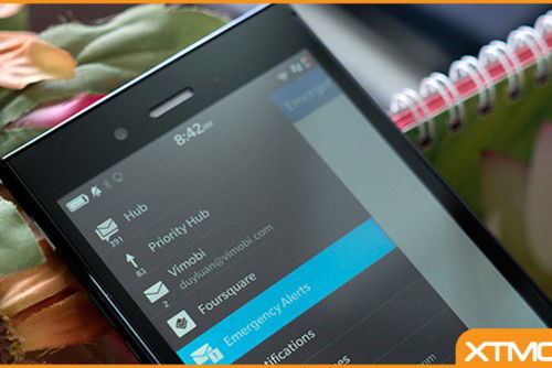 Tích hợp một số ứng dụng cho Blackberry Hub – công cụ tổng hợp thông tin của tất cả ứng dụng