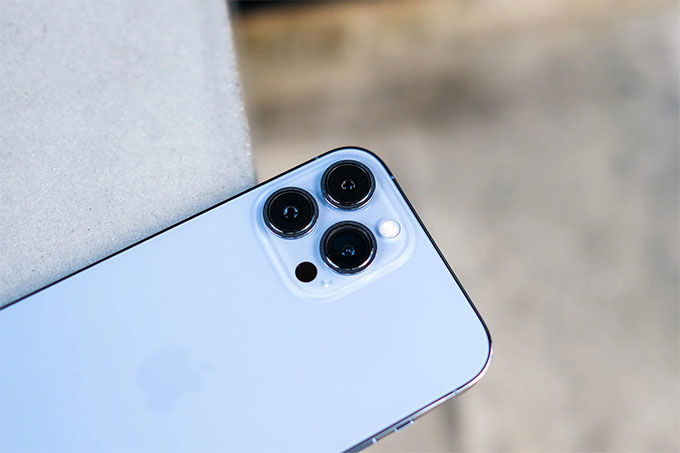 Camera iPhone 13 Pro Max nhận được những nâng cấp 
