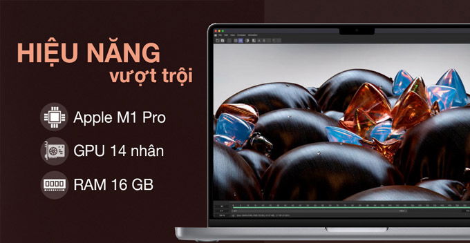Hiệu năng 0007Win.com Cá độ bóng đá Pro M1 Pro 14 inch 1TB ngang với các dòng máy chuyên game