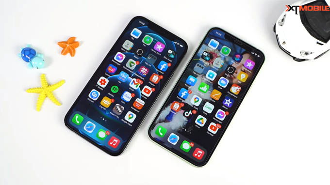 iPhone 12 và iPhone 12 Pro cho chất lượng hiển thị gần như nhau