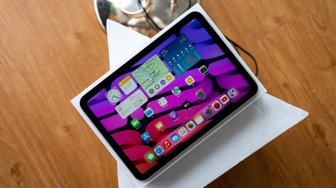 iPad Mini 6 256GB 4G hiển thị tuyệt vời