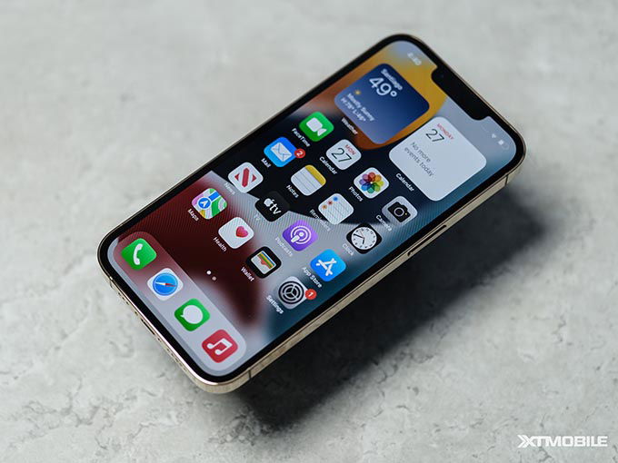Màn hình iPhone 13 Pro tốt hơn