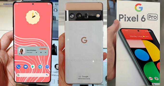 Google Pixel 6 Pro ra mắt