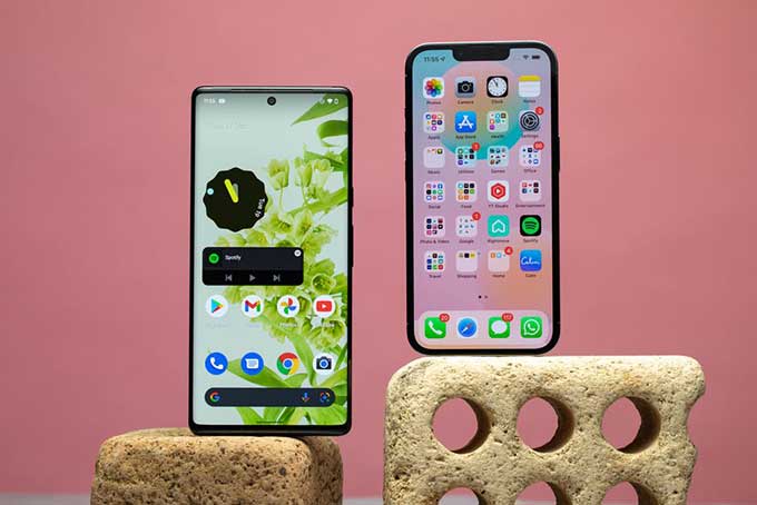 App 007Win hỗ trợ đa dạng nền tảng iphone 13 pro max và pixel 6 pro