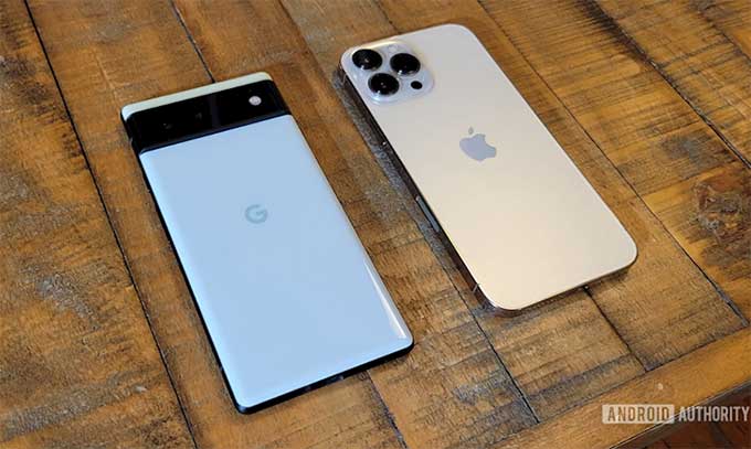 so sánh iPhone 13 Pro Max và Pixel 6 Pro