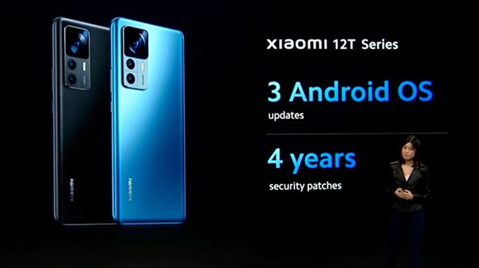 Xiaomi cam kết hỗ trợ phần mềm cho Xiaomi 12T và Xiaomi 12T Pro  trong 3 năm