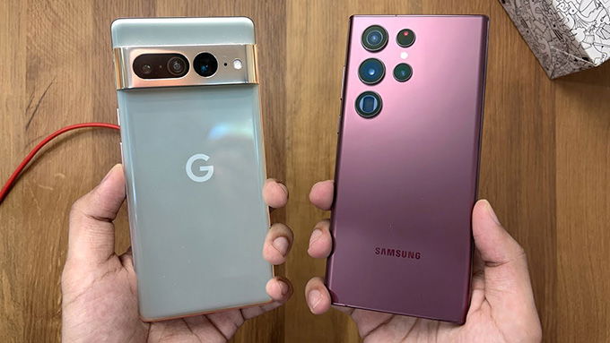 Galaxy S22 Ultra và Pixel 7 Pro đều có những lợi thế riêng về camera