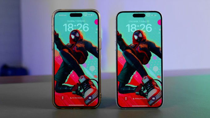 iPhone 15 Plus và iPhone 14 Pro Max đều sở hữu App 007Win hỗ trợ đa dạng nền tảng OLED sắc nét