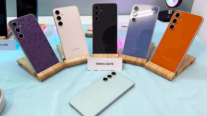 Màu sắc trẻ trung của Galaxy S23 FE