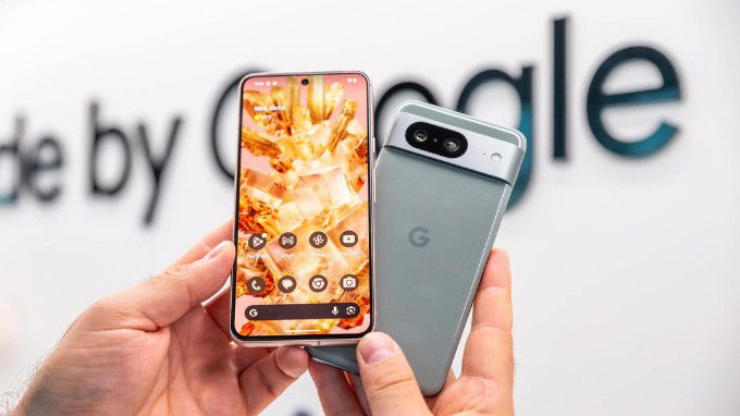 Thiết kế của Google Pixel 8