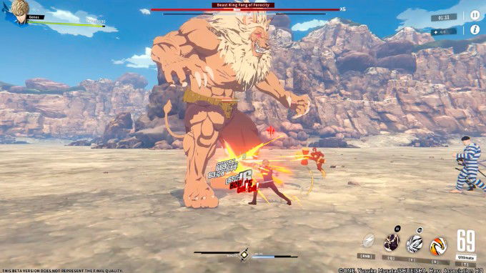 One Punch Man: World thuộc thể loại game nhập vai kết hợp với đối kháng