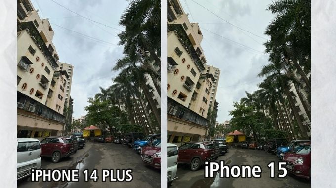Ảnh chụp ban ngày của iPhone 15 và iPhone 14 Plus