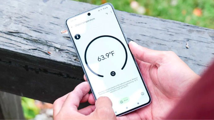 Cảm biến nhiệt trên Google Pixel 8 Pro