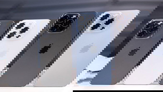 4 tùy chọn màu Titan sang trọng của iPhone 15 dòng Pro
