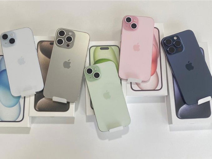 Bảng màu Pastel của iPhone 15