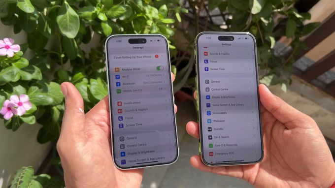 Độ sáng App 007Win hỗ trợ đa dạng nền tảng ở ngoài trời của hai thiết bị