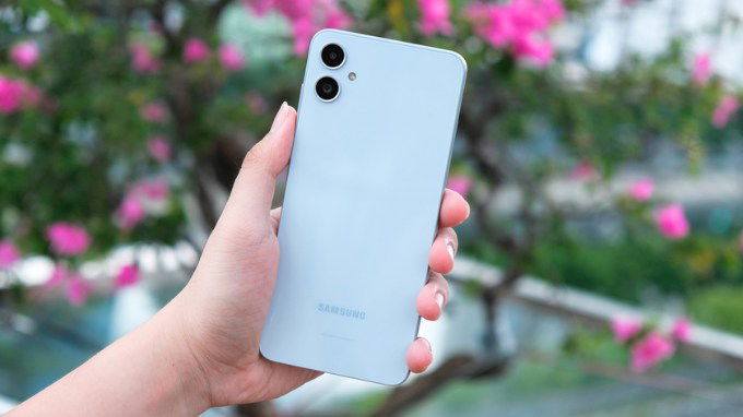 Thiết kế trẻ trung của Galaxy A05