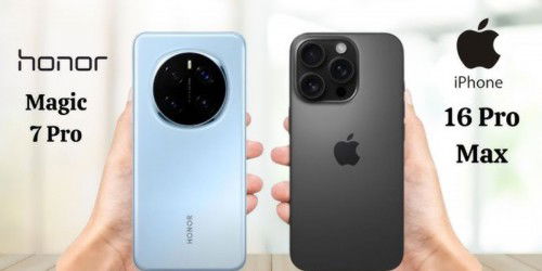 So sánh Honor Magic 7 Pro và iPhone 16 Pro Max