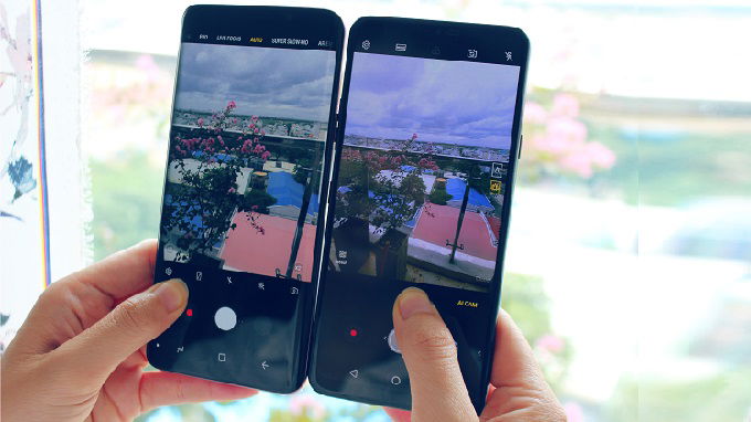 Camera LG G7 ThinQ có khả năng nhận diện thông minh