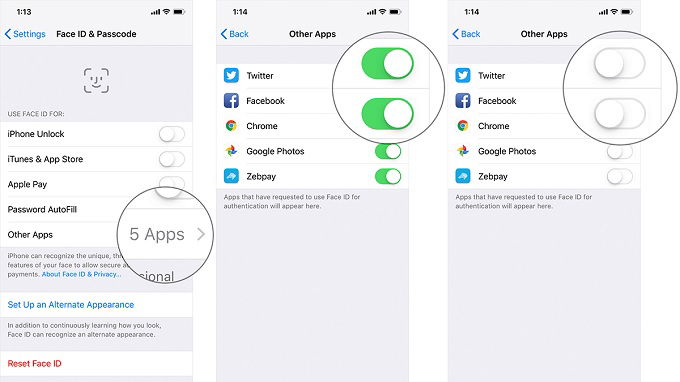 Đặt lại ID khuôn mặt trên iPhone X, Xs, Xs Max hoặc iPhone XR