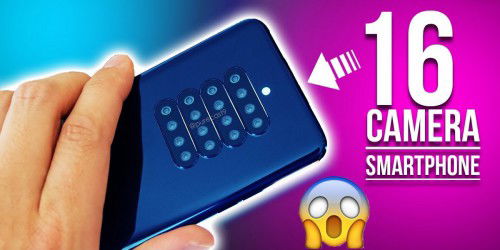 LG định sản xuất smartphone với 16 camera sau thật sao?