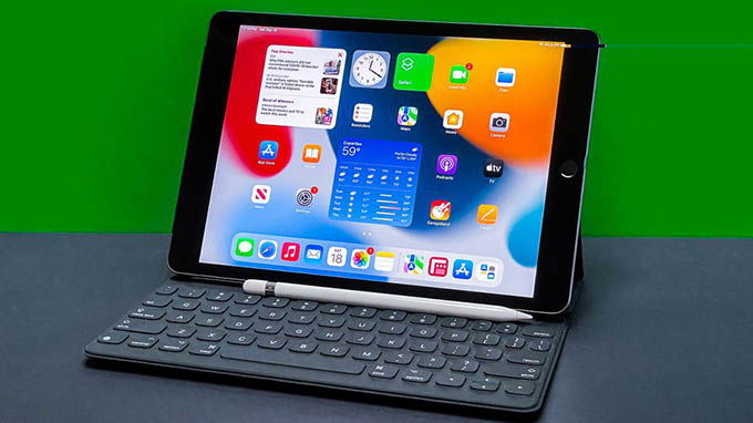 iPad Gen 9 64GB 4G kết nối bàn phím tương tự máy tính