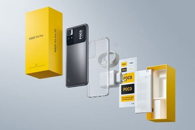 POCO M4 Pro sở hữu chuẩn kháng bụi nước IP53