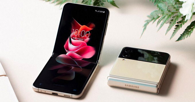 Thiết kế Galaxy Z Flip 4 mới lạ, sang chảnh