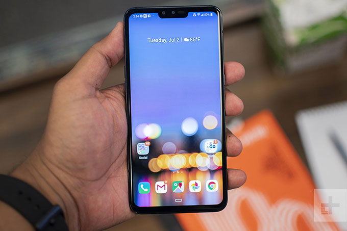LG V50 ThinQ sở hữu bộ vi xử lí cao cấp Snapdragon 855