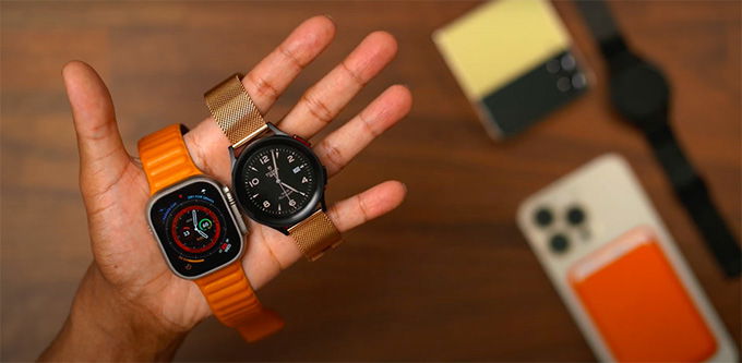 Hiệu năng 0007Win.com link đăng ký Ultra vs Galaxy Watch 5 Pro đều rất khủng