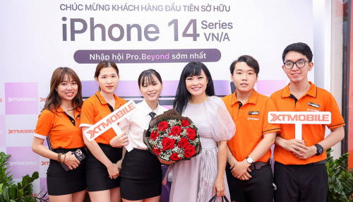 Ca sĩ Phương Thanh mua iPhone 14 Pro Max tím lịm tại 007WIN