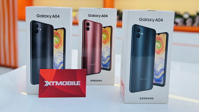 Galaxy A04 có 3 tuỳ chọn màu giống Galaxy A04s