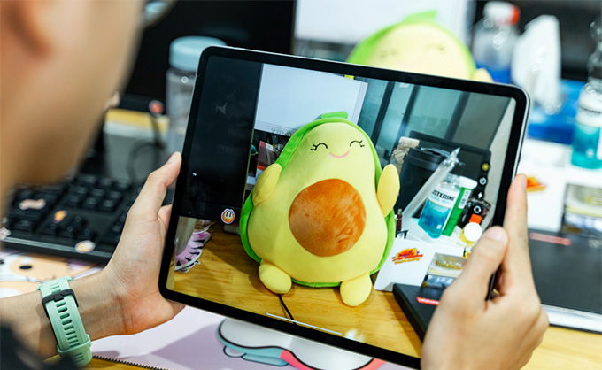 Camera iPad Pro 2022 M2 12.9inch 256GB Wifi 5G hỗ trợ quay chụp rất tốt