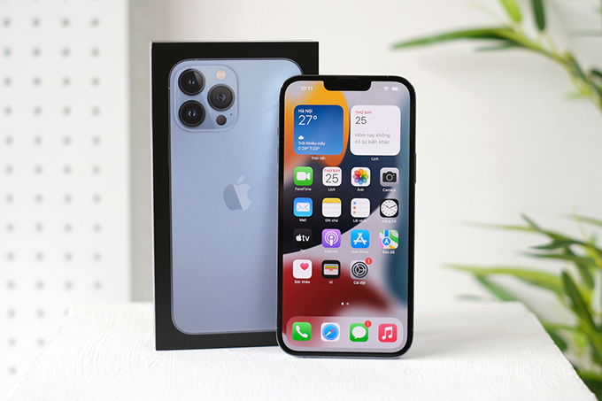 Màn hình iPhone 13 Pro Max có tần số quét tối đa 120Hz