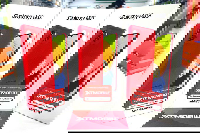 Galaxy A03 giá chỉ còn 2,19 triệu tại 007WIN