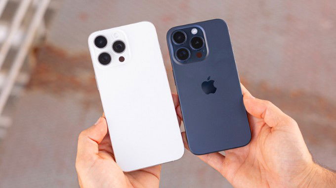 Trọng lượng của iPhone 15 Pro và Pro Max