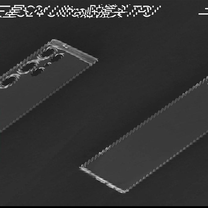 Hình ảnh render CAD ốp lưng của Galaxy S24 Ultra