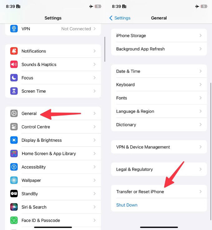 Các bước khôi phục cài đặt gốc trên iPhone