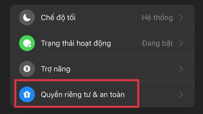 cách cài đặt mã pin hoặc faceid trên messenger cho iphone