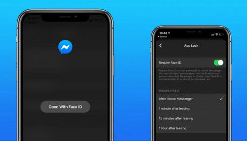 Cách đặt mã PIN hoặc FaceID trên ứng dụng Messenger