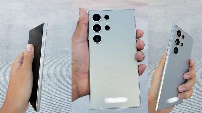 Hình ảnh thực tế của Galaxy S24 Ultra bị rò rỉ
