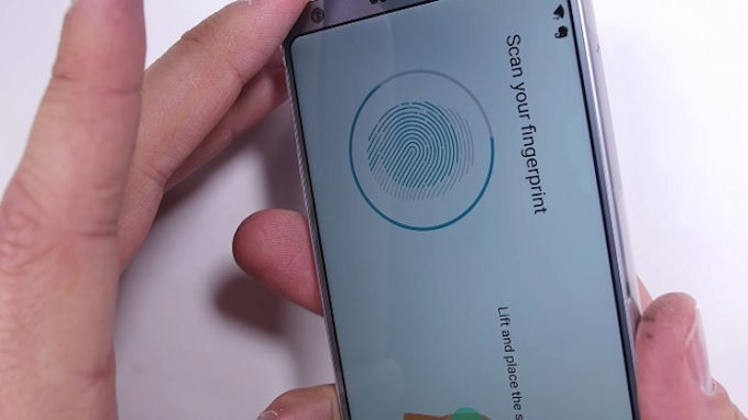 Cụm cảm biến vân tay LG G6 hoạt động tốt dù trầy xước