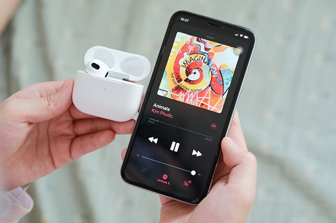 AirPods 3 sở hữu nhiều tính năng tuyệt vời hỗ trợ chất âm thanh