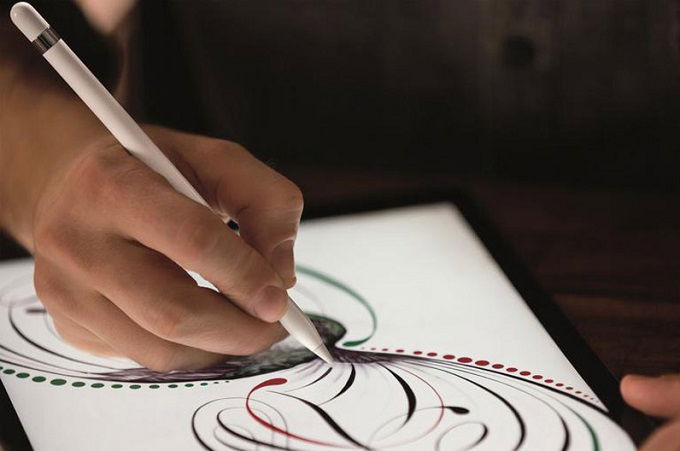 Apple Pencil 1 người dùng có thể tạo ra hiệu ứng đổ bóng đơn giản