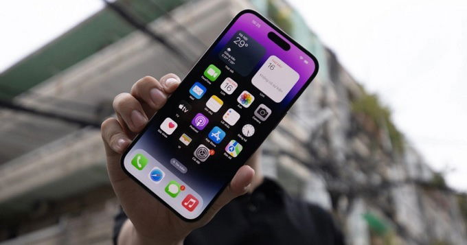 Màn hình iPhone 14 Pro 512GB cũ mượt mà, sắc nét