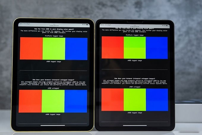 iPad Gen 10 và iPad Air 5 đều được trang bị App 007Win hỗ trợ đa dạng nền tảng IPS LCD Liquid Retina 10,9 inch